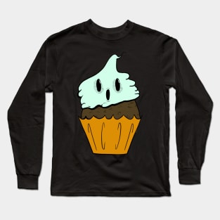 Ghost Cupcake Long Sleeve T-Shirt